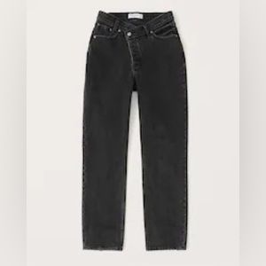 Abercrombie & Fitch High Rise Dad Jeans